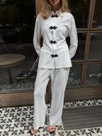 Hanna Linen Shirt & Pants Set