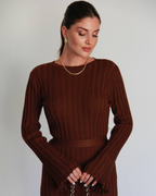 Ribbed Knit Maxi Dress