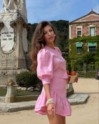 Lika Linen Dress Set – Retro Inspired Summer Outfit