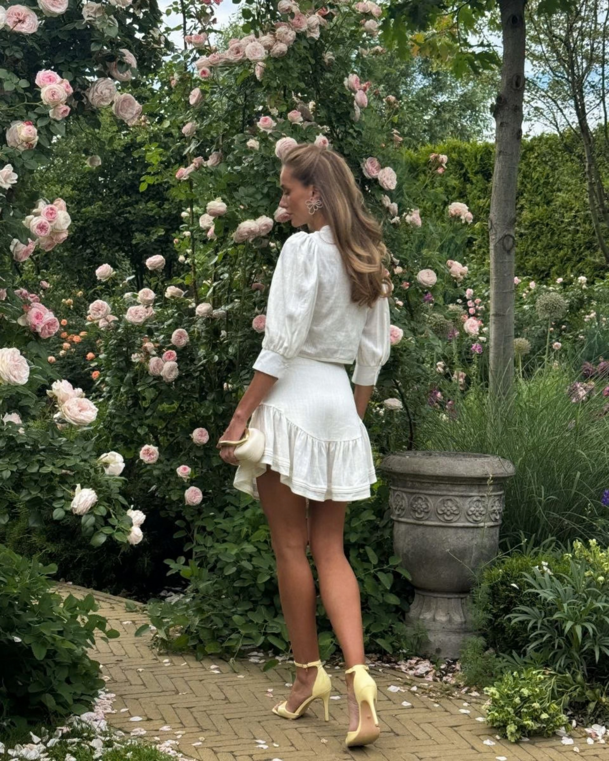 Lika Linen Dress Set – Retro Inspired Summer Outfit