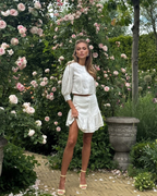 Lika Linen Dress Set – Retro Inspired Summer Outfit