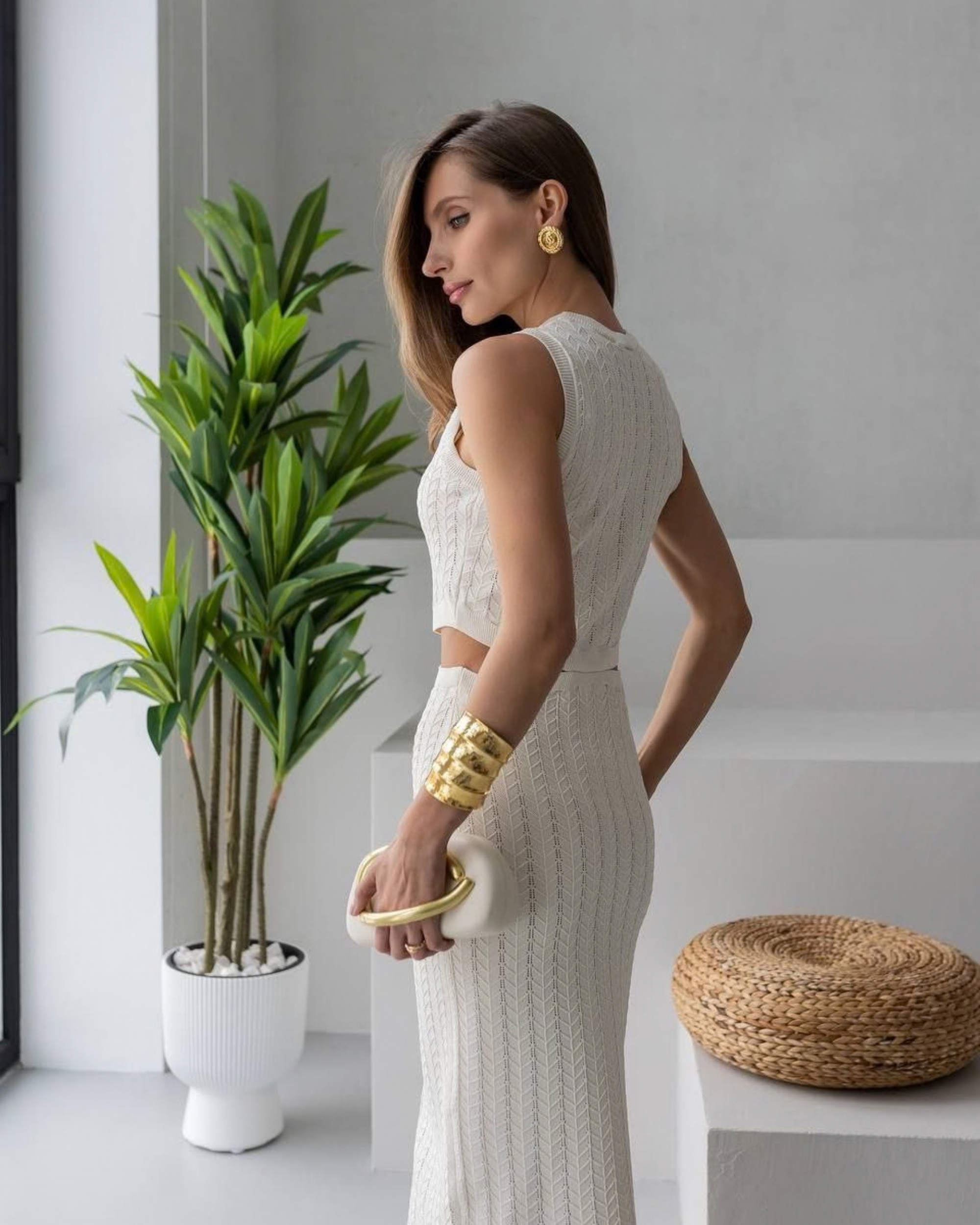Jasmin Knit Dress – Elegant Lightweight Summer Dress