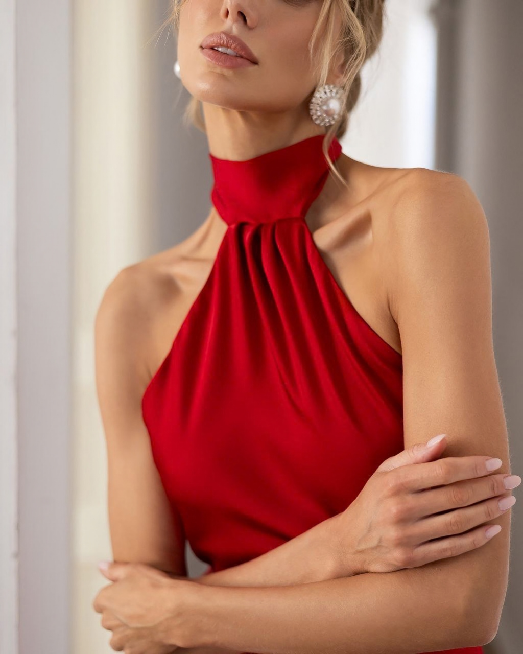 Satin Maxi Dress – Premium Double Satin