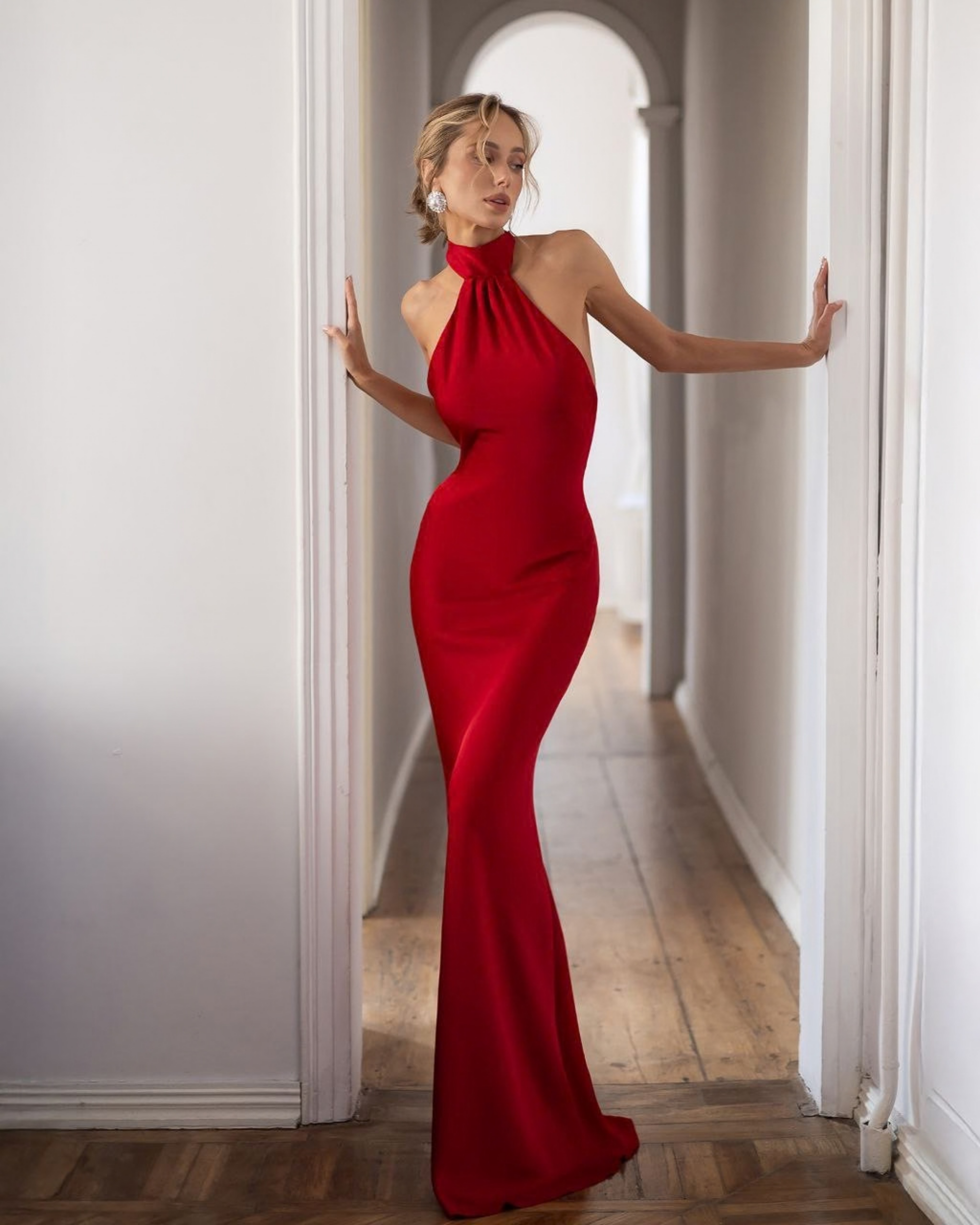 Satin Maxi Dress – Premium Double Satin