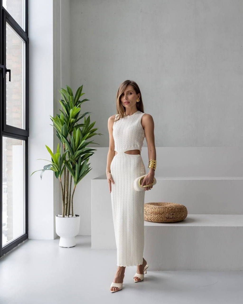 Jasmin Knit Dress – Elegant Lightweight Summer Dress