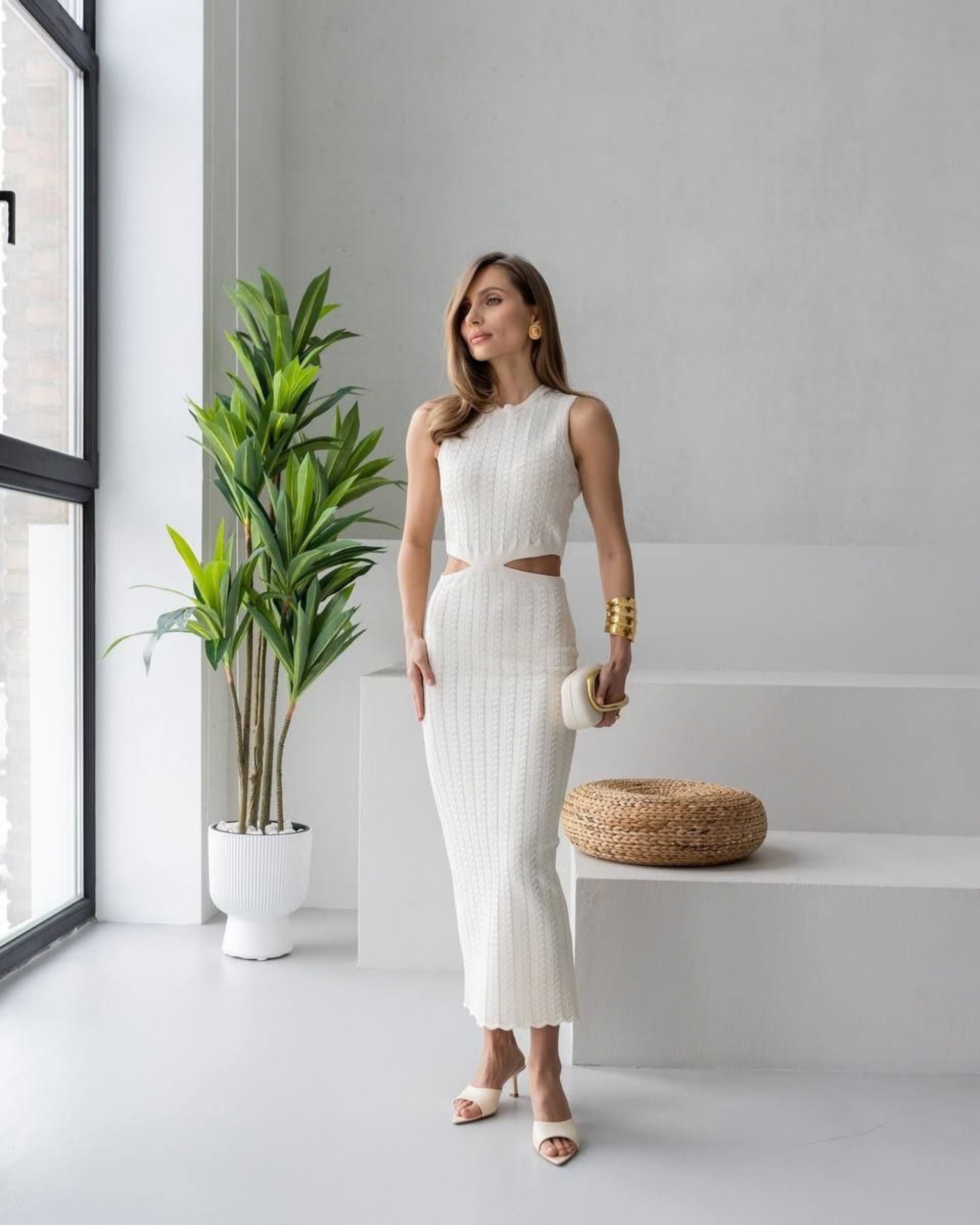 Jasmin Knit Dress – Elegant Lightweight Summer Dress