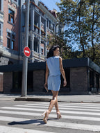 Women's Linen Shorts Set LIONSHORT — Summer Co-ord