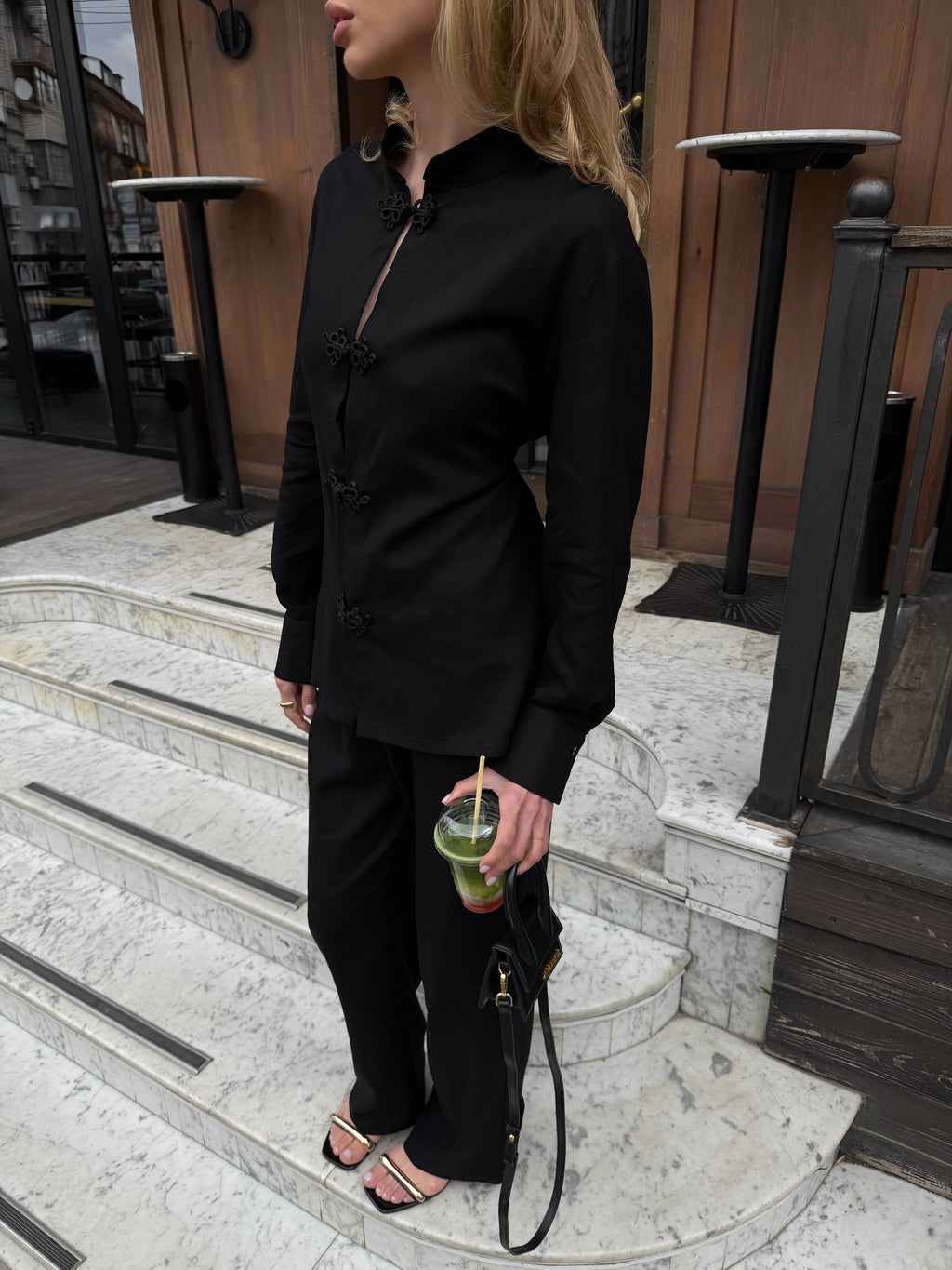 Hanna Linen Shirt & Pants Set