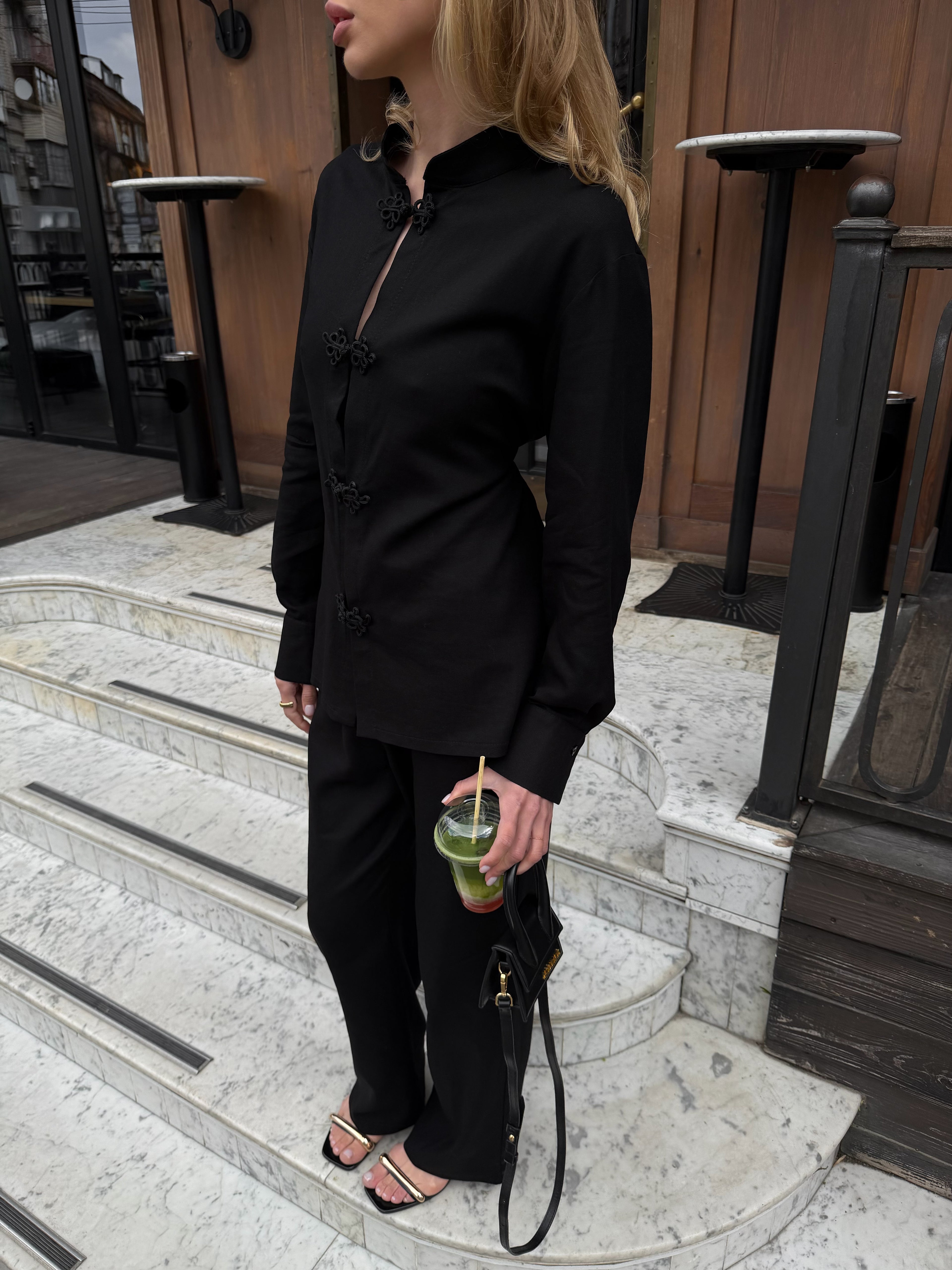 Hanna Linen Shirt & Pants Set