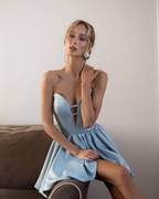 Satin Mini Dress – Premium Mango Satin