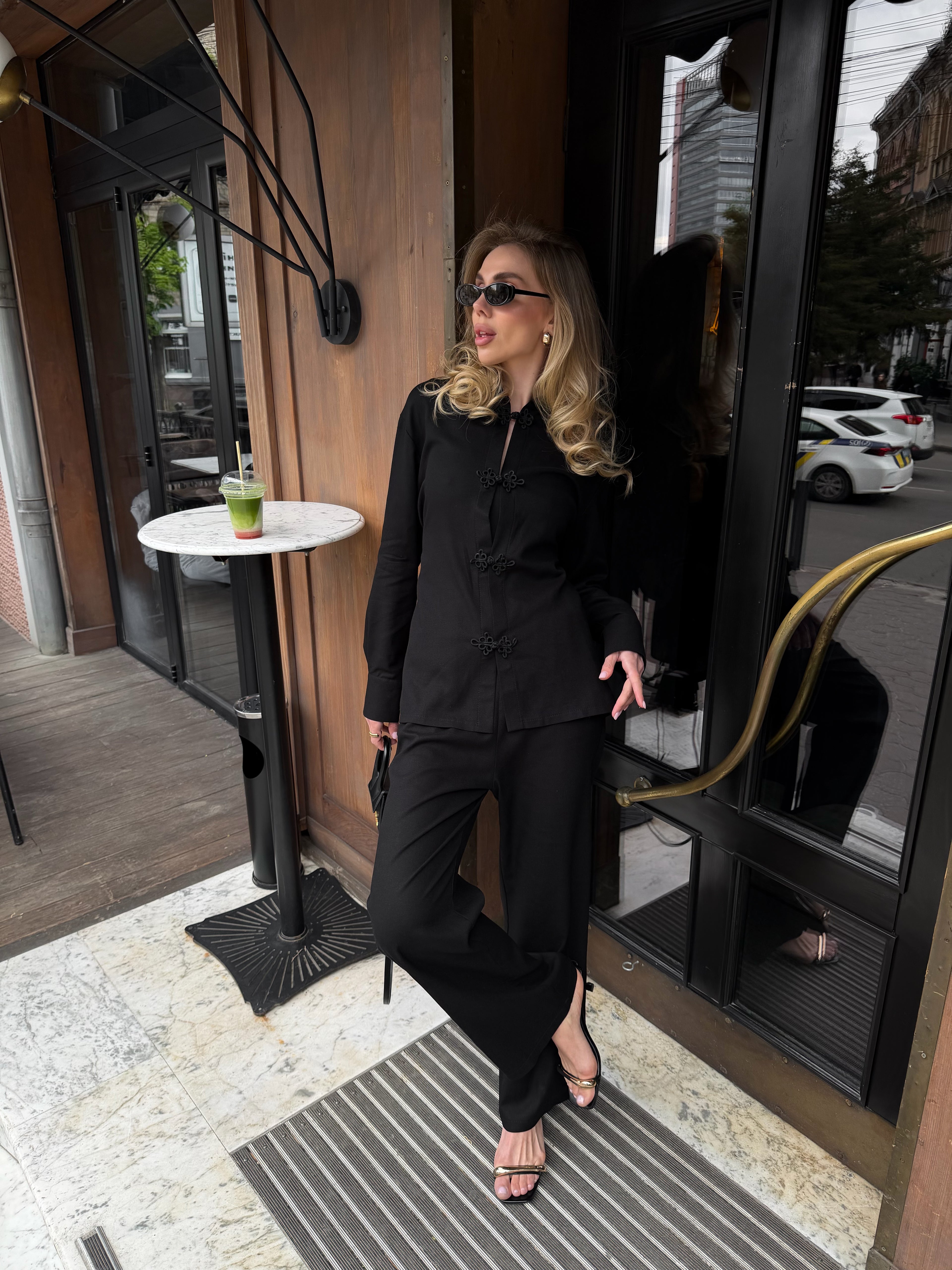 Hanna Linen Shirt & Pants Set