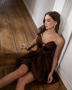 Satin Mini Dress – Premium Mango Satin