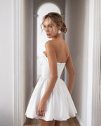 Satin Mini Dress – Premium Mango Satin