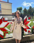 Mozaika Embroidery – Vyshyvanka Dress – Women