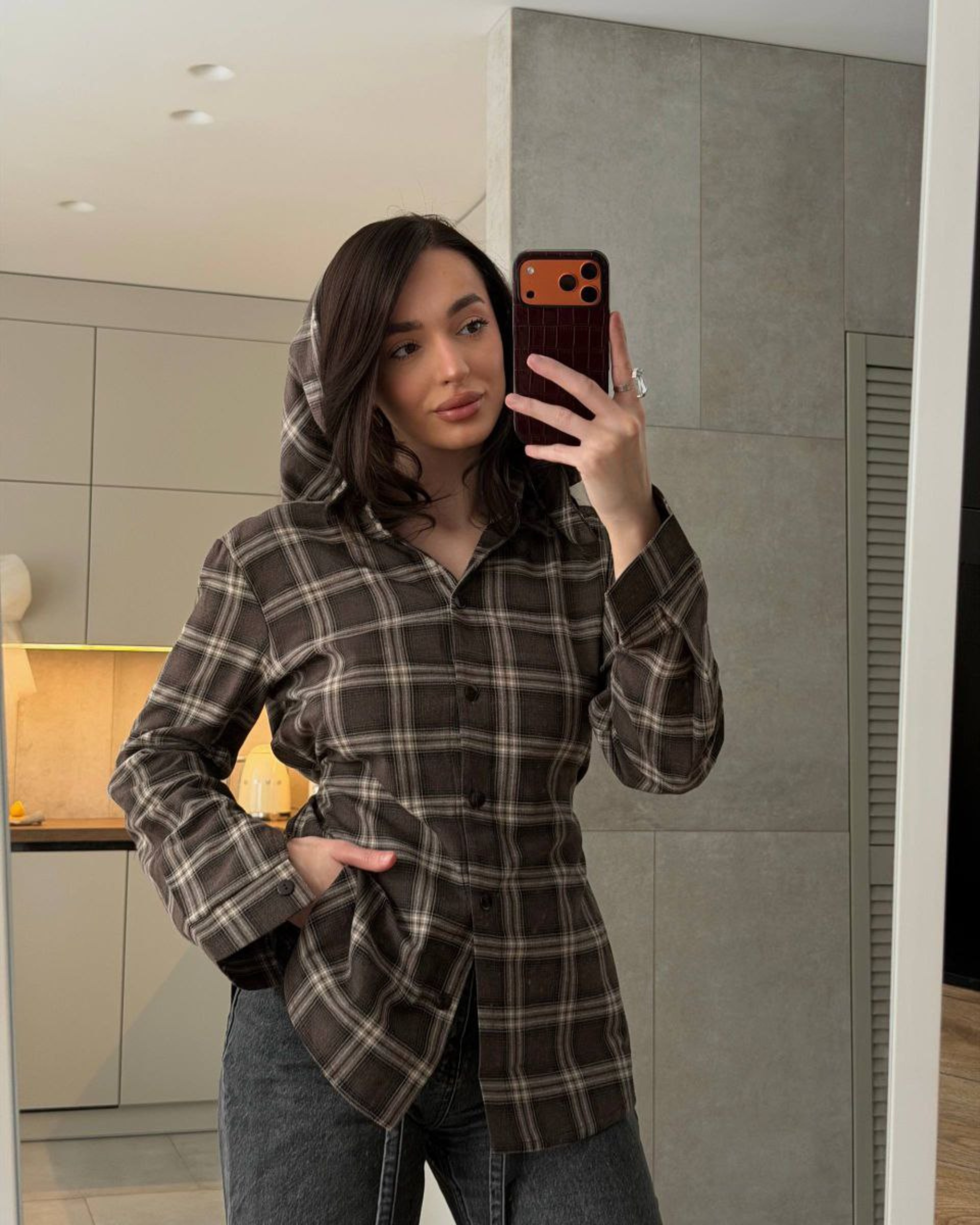 Convertible Flannel Shirt