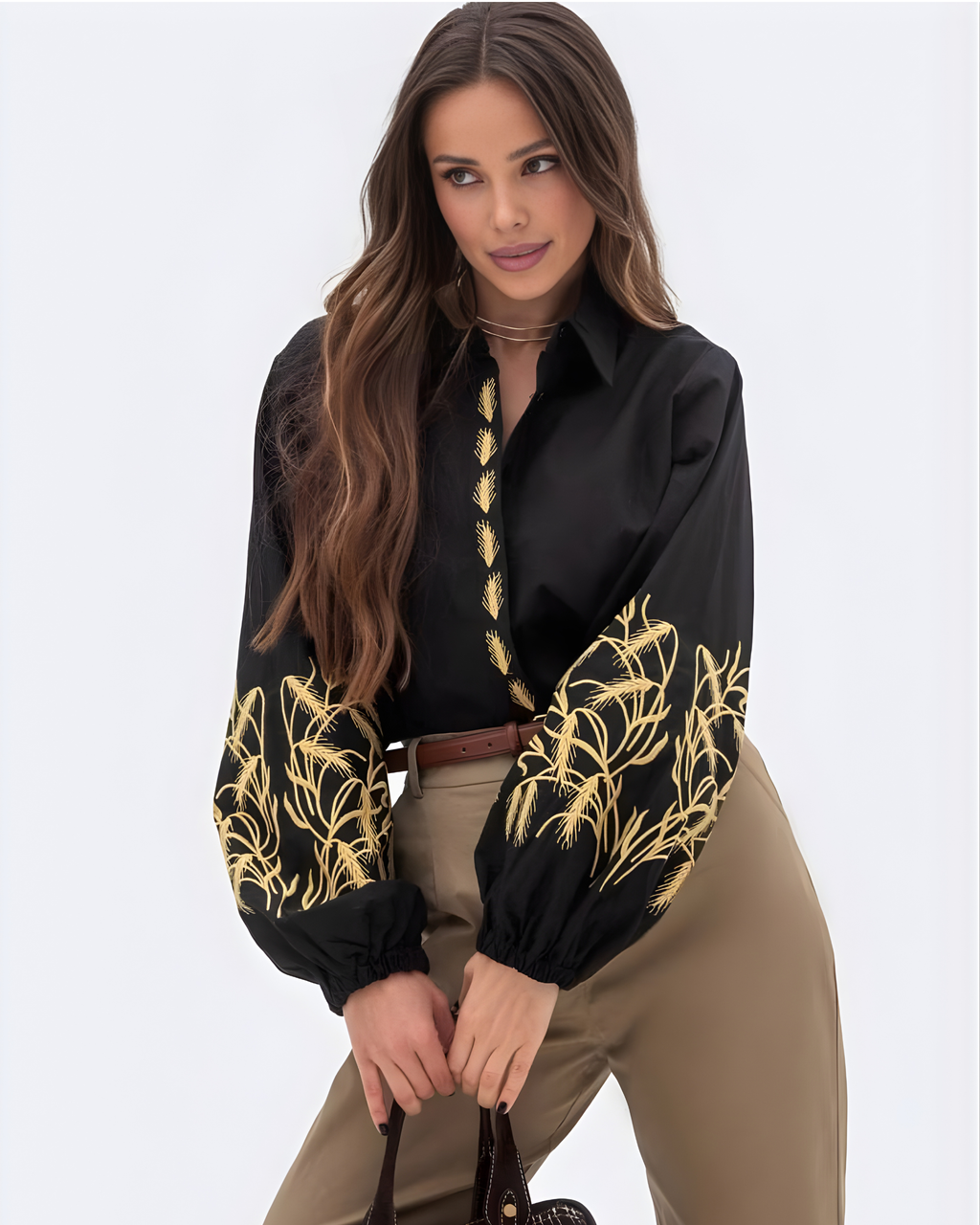 Wheat Embroidery – Vyshyvanka – Women