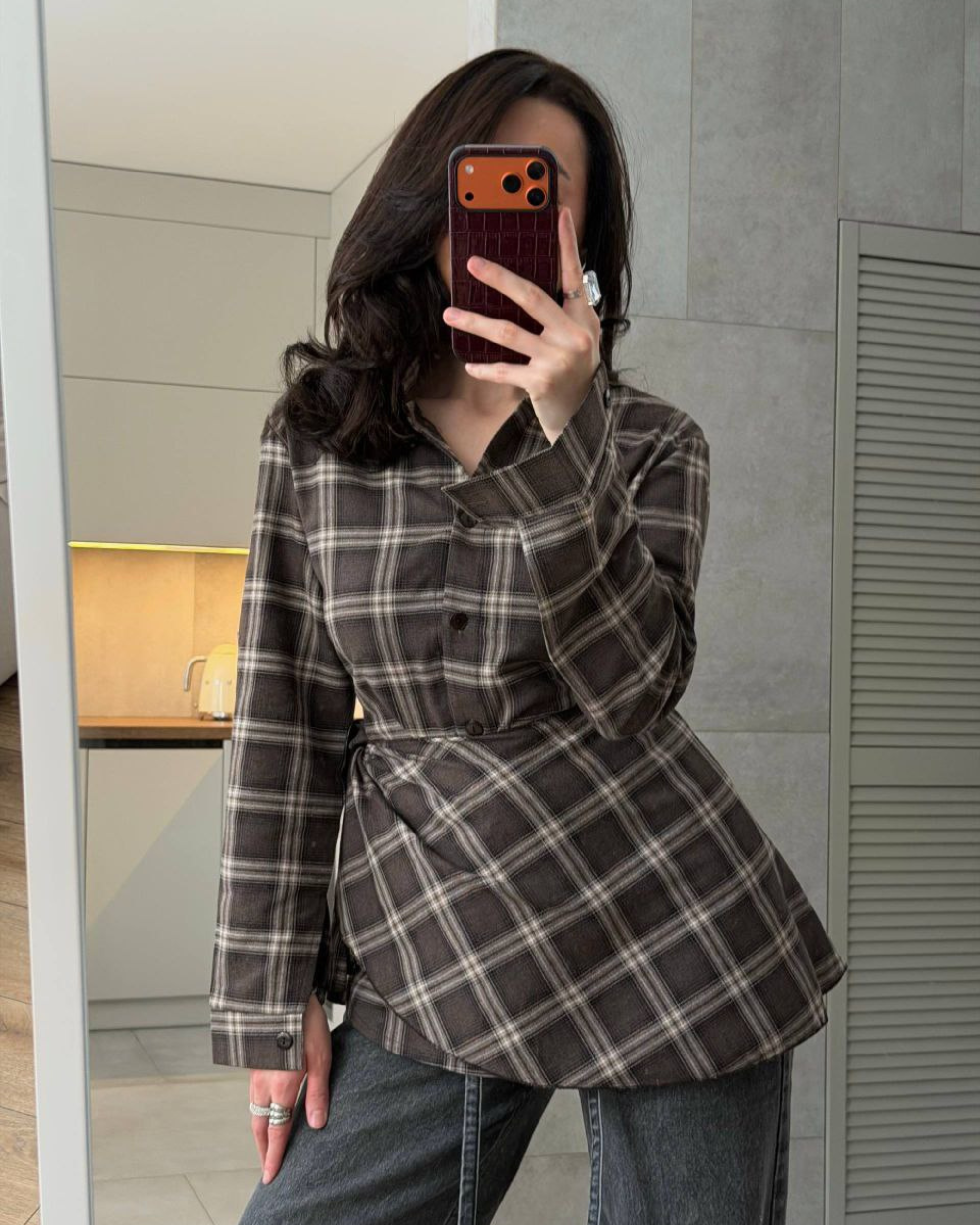 Convertible Flannel Shirt