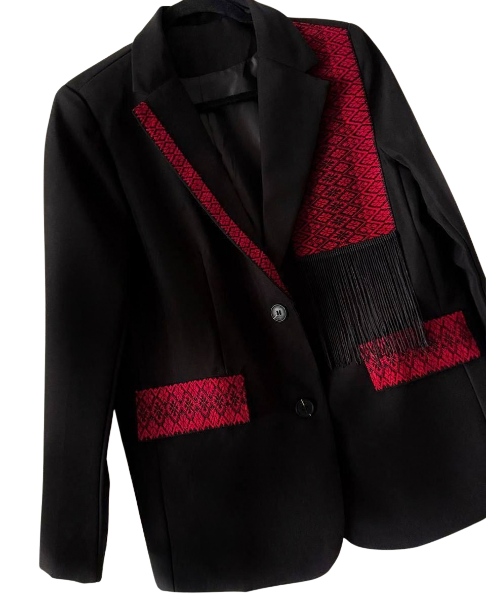 Lined Embroidered Jacket