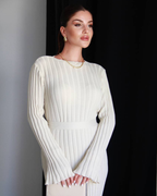 Ribbed Knit Maxi Dress