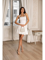 Women's Statement Midi Dress EXCITE — Premium Double Silk