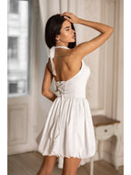 Women's Statement Midi Dress EXCITE — Premium Double Silk
