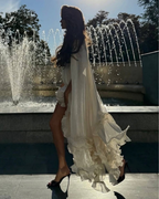 Satin Maxi Dress – Lightweight Elegant Evening Dress