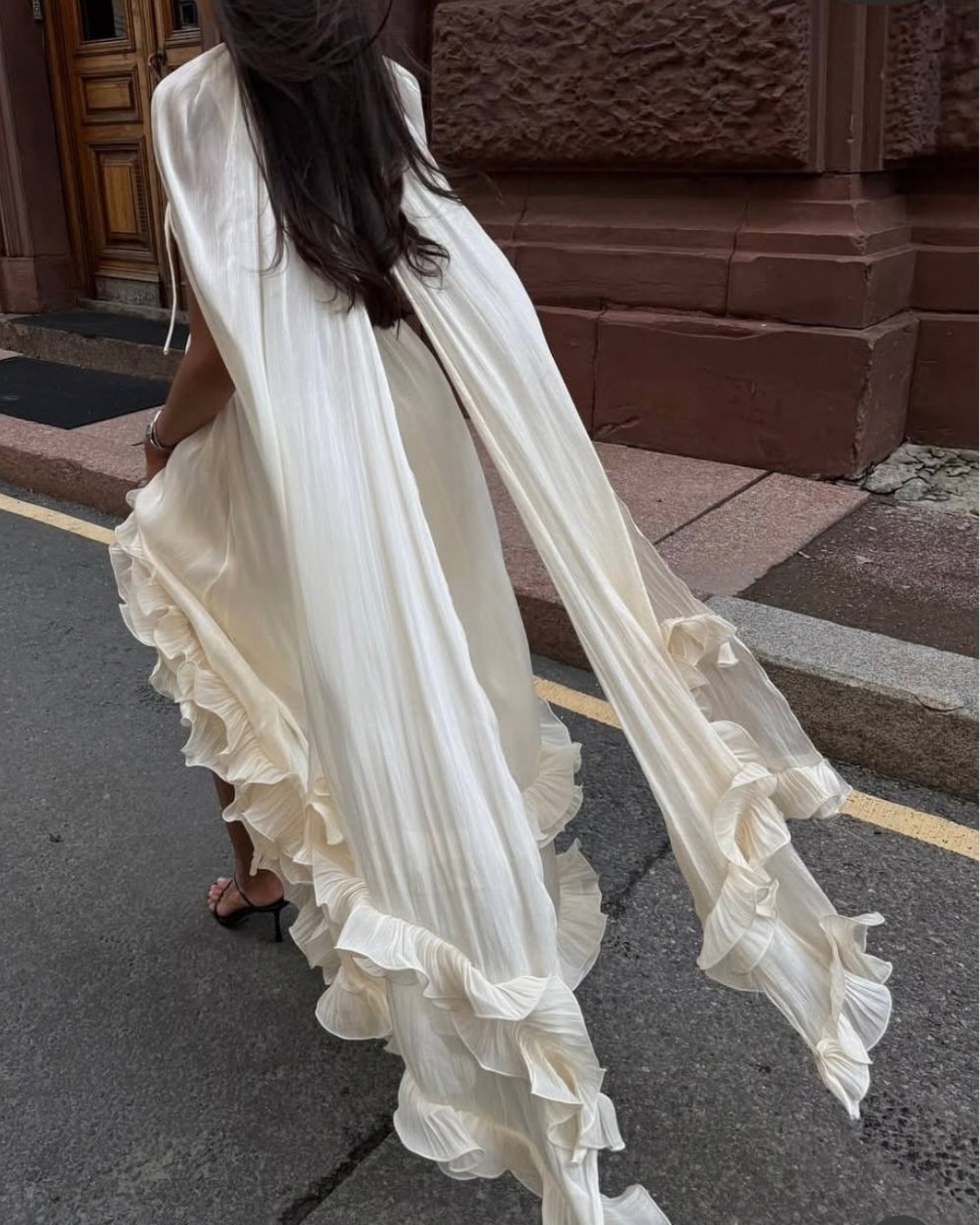 Satin Maxi Dress – Lightweight Elegant Evening Dress