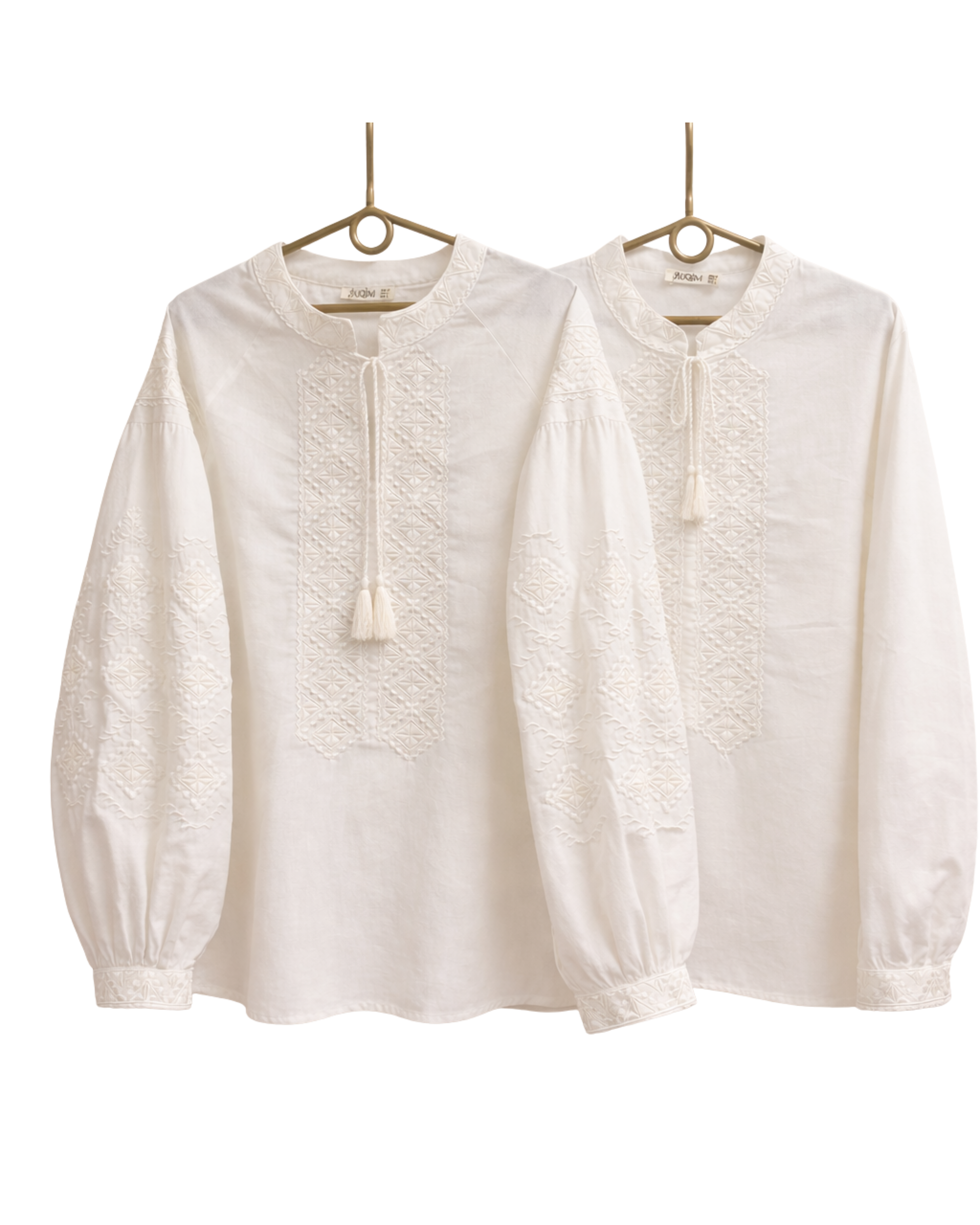 Classic White Embroidery – Vyshyvanka – Men