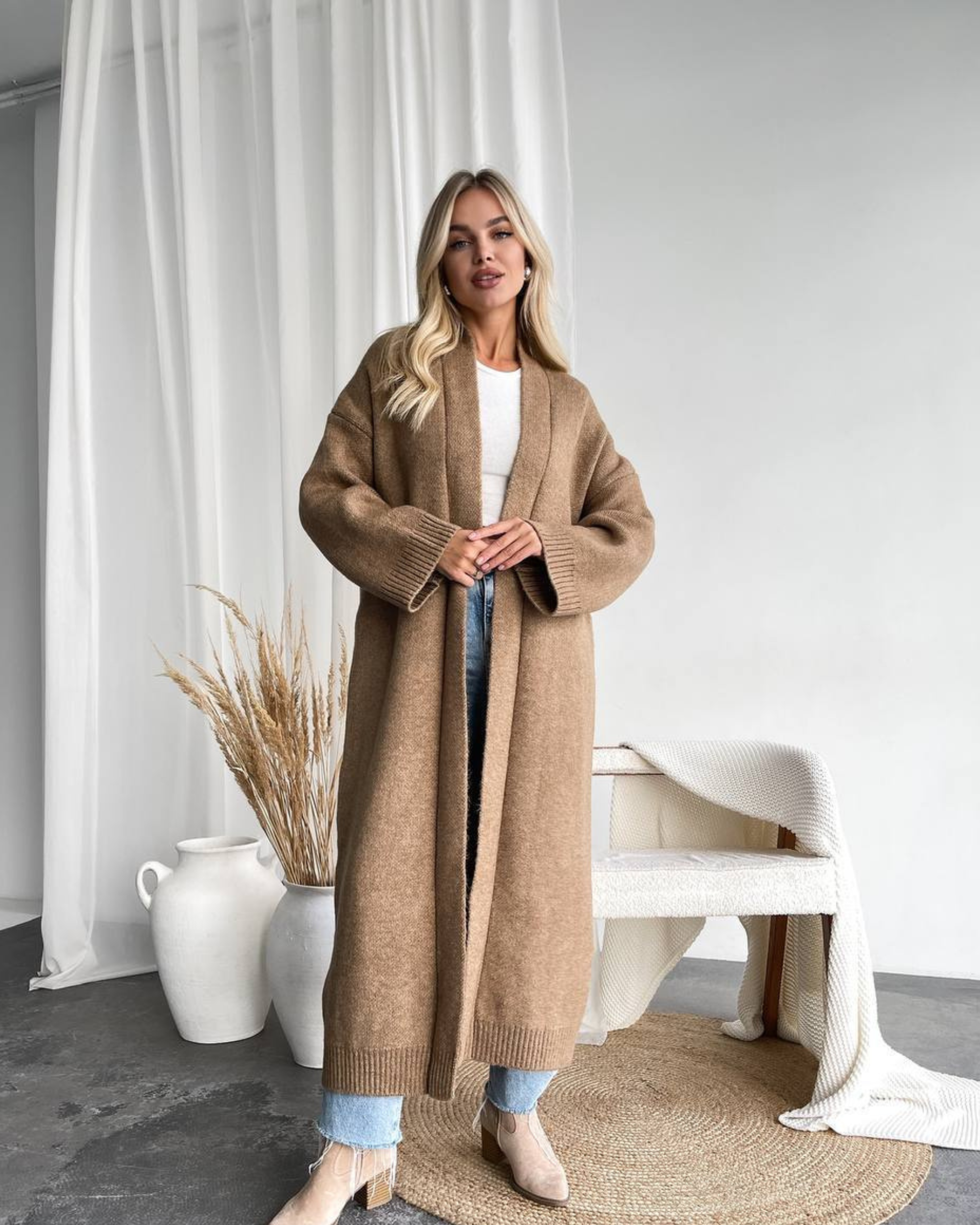Soft Long Cardigan