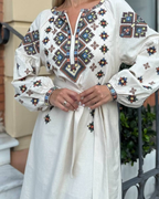 Mozaika Embroidery – Vyshyvanka Dress – Women