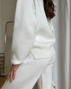 Cotton Knit Two-Piece Set