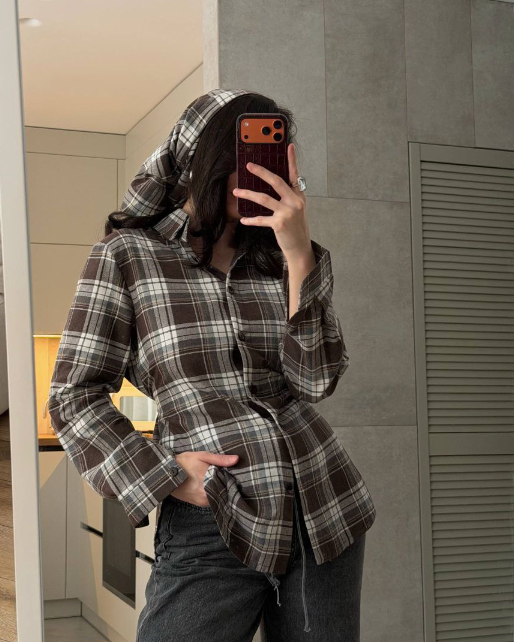Convertible Flannel Shirt