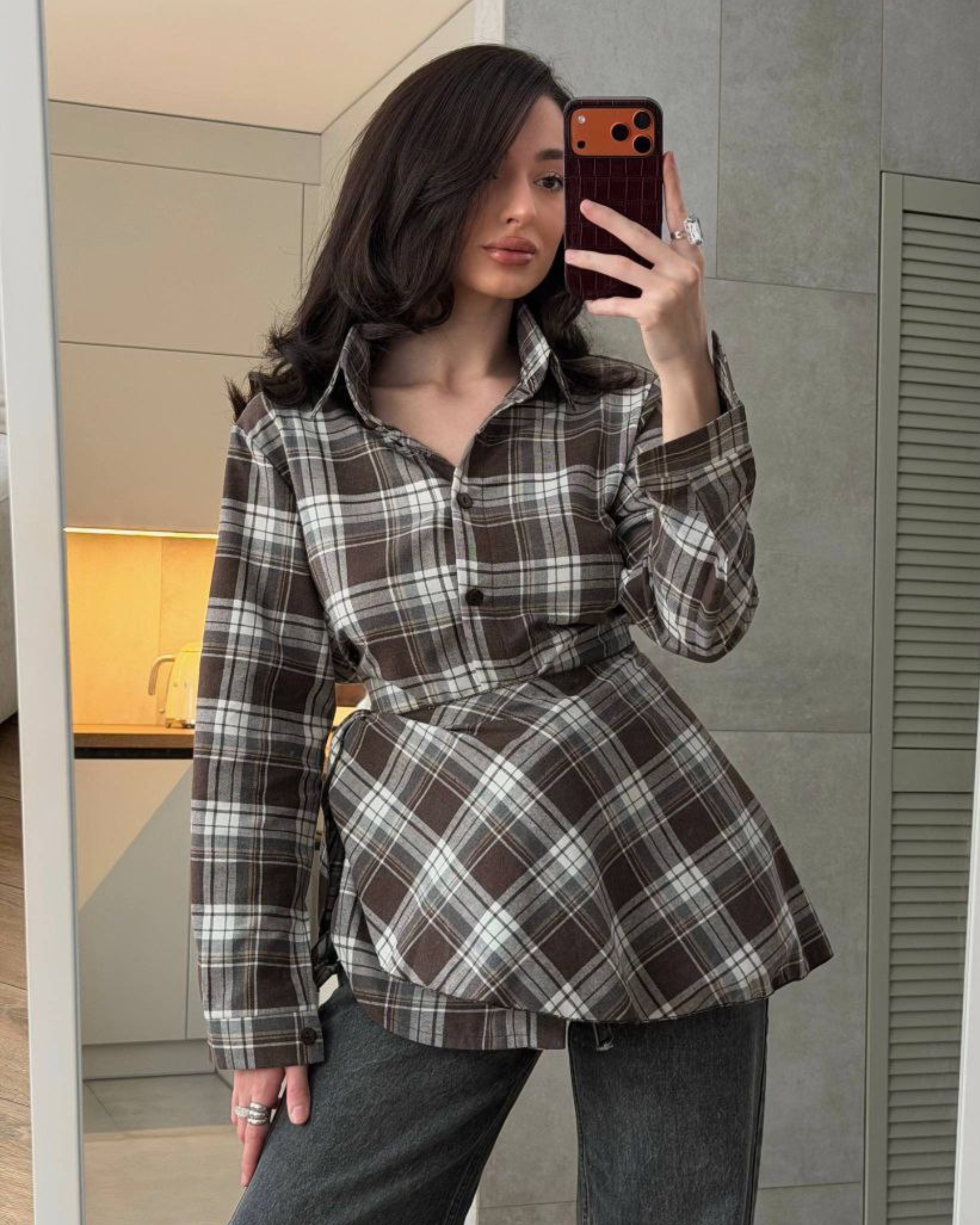 Convertible Flannel Shirt