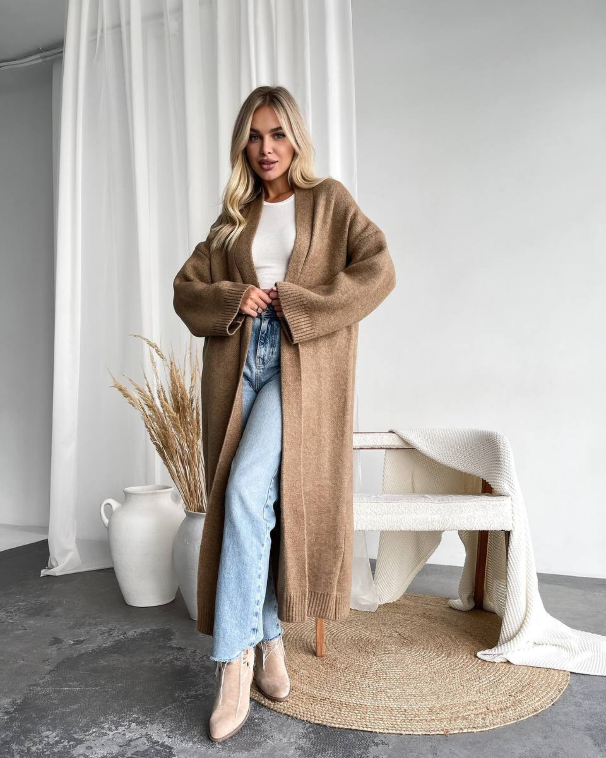 Soft Long Cardigan