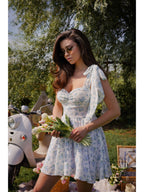 Women's Flowy Muslin Midi Dress Maya