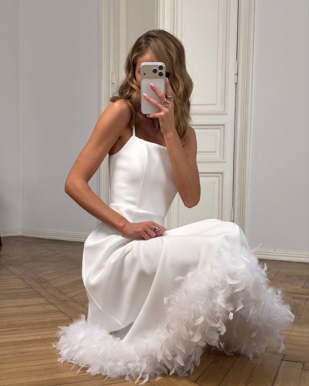 Premium Crepe Dress – Elegant Structured Dress