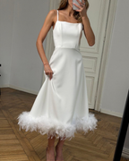 Premium Crepe Dress – Elegant Structured Dress