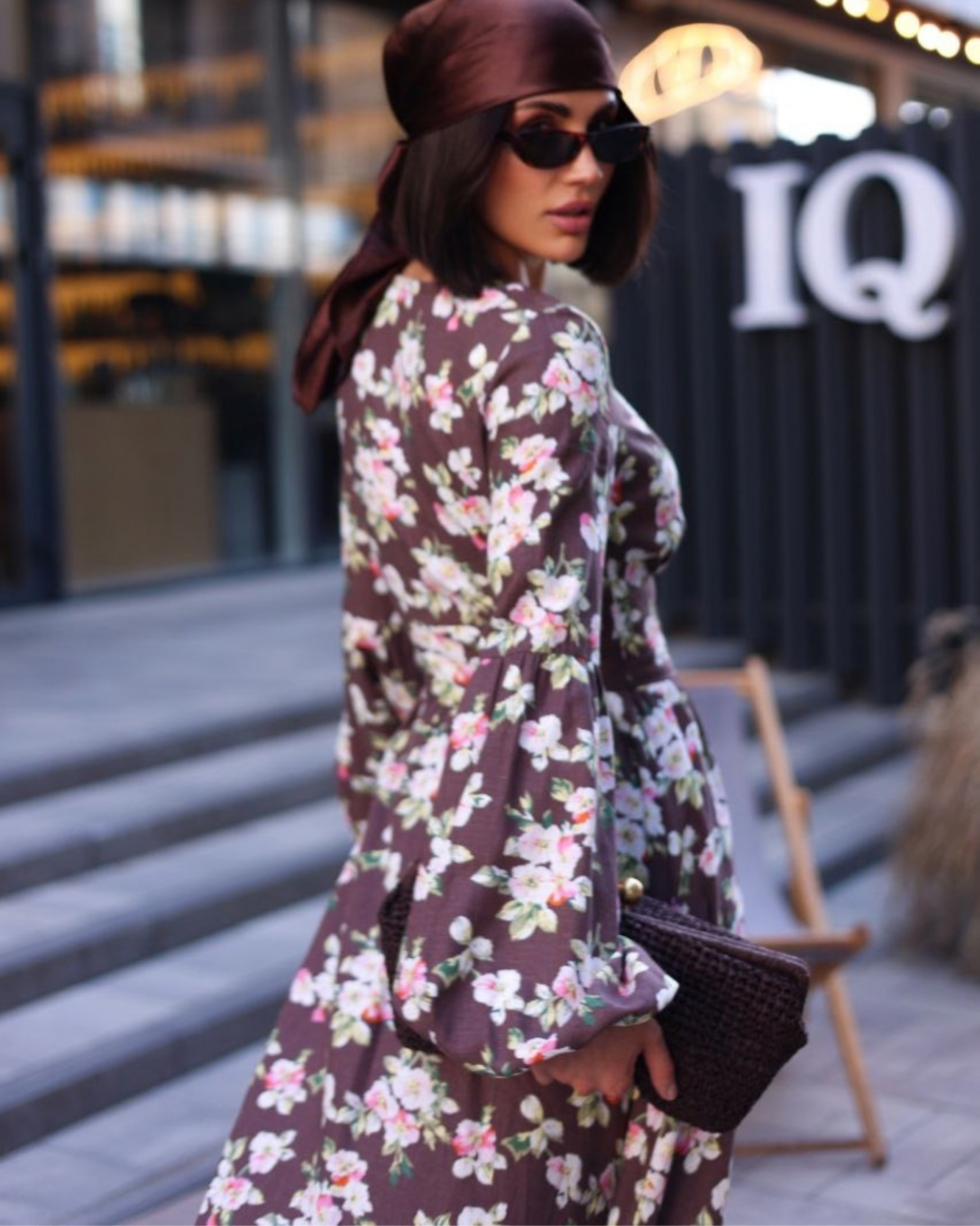 Violeta Linen Dress – Elegant Long Sleeve Dress