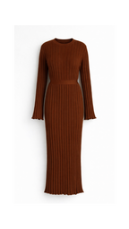 Ribbed Knit Maxi Dress