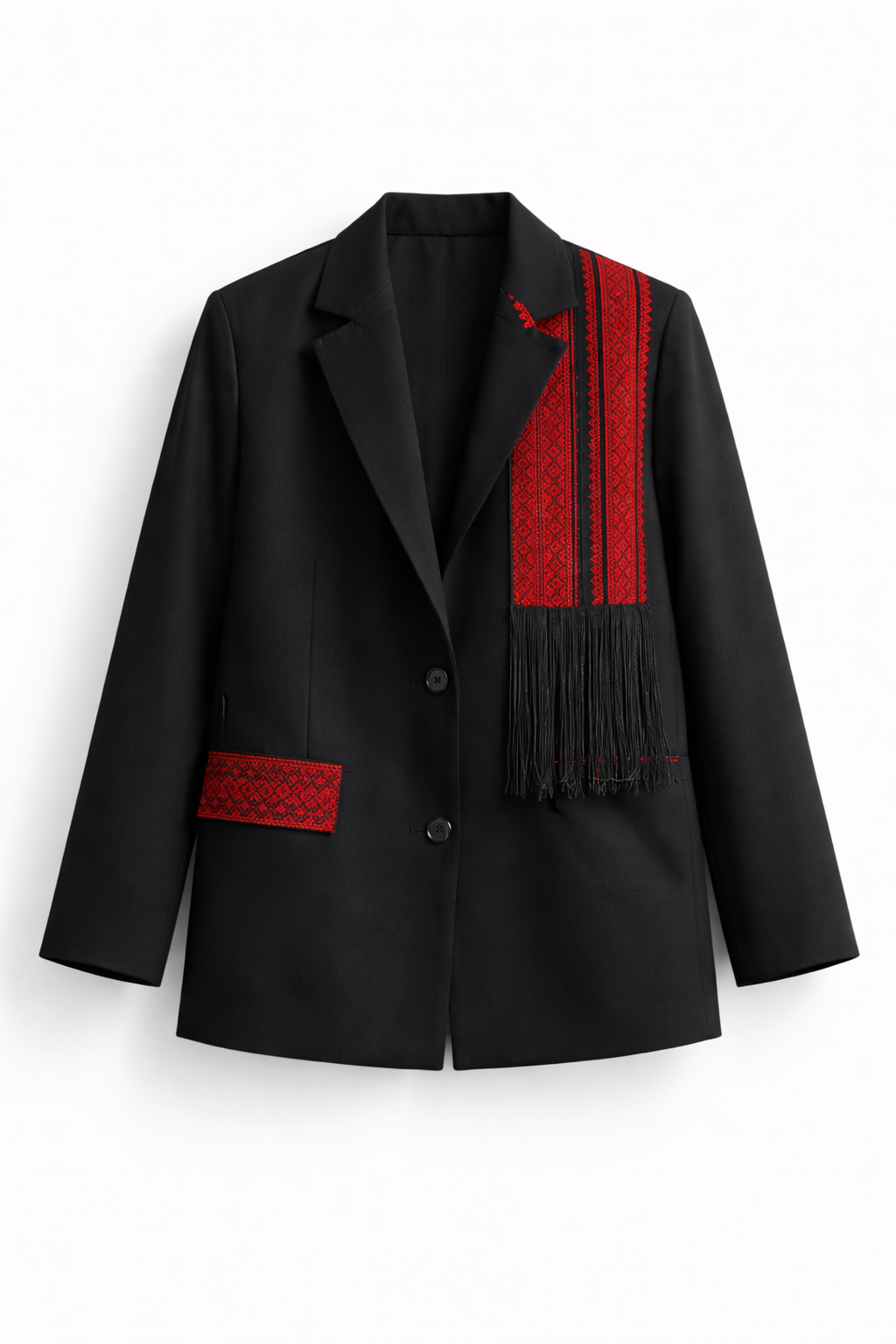 Lined Embroidered Jacket