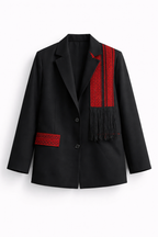 Lined Embroidered Jacket