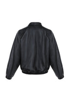 Oversized Eco Suede Bomber Jacket – Modern European Street Style