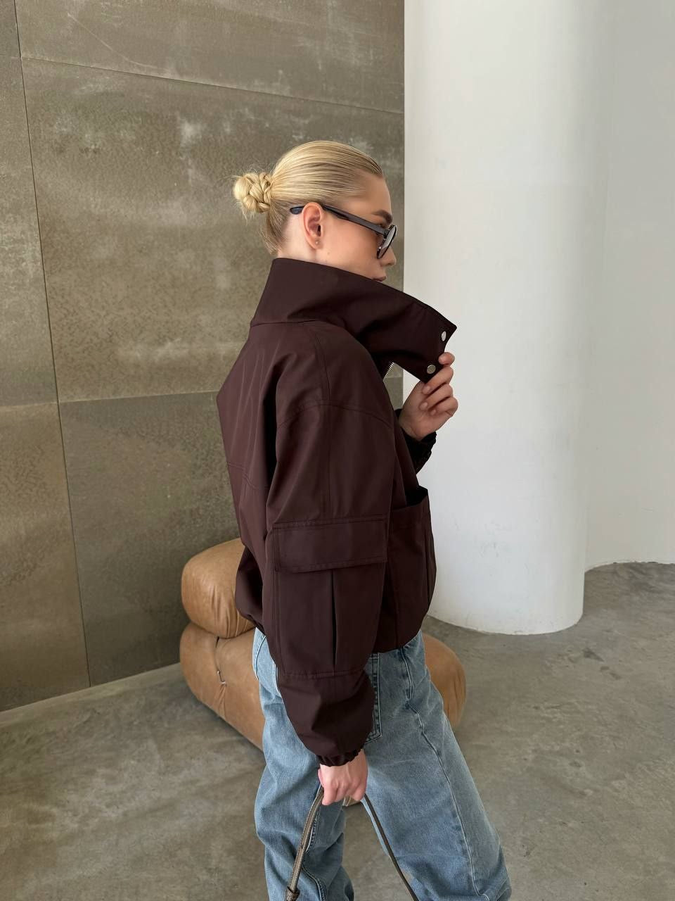 Tracy Water-Resistant Windbreaker – Modern Utility Jacket