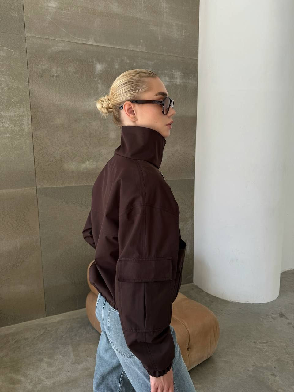 Tracy Water-Resistant Windbreaker – Modern Utility Jacket