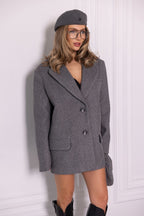 Cashmere Belted Blazer Jacket – Soft Tailored Layer