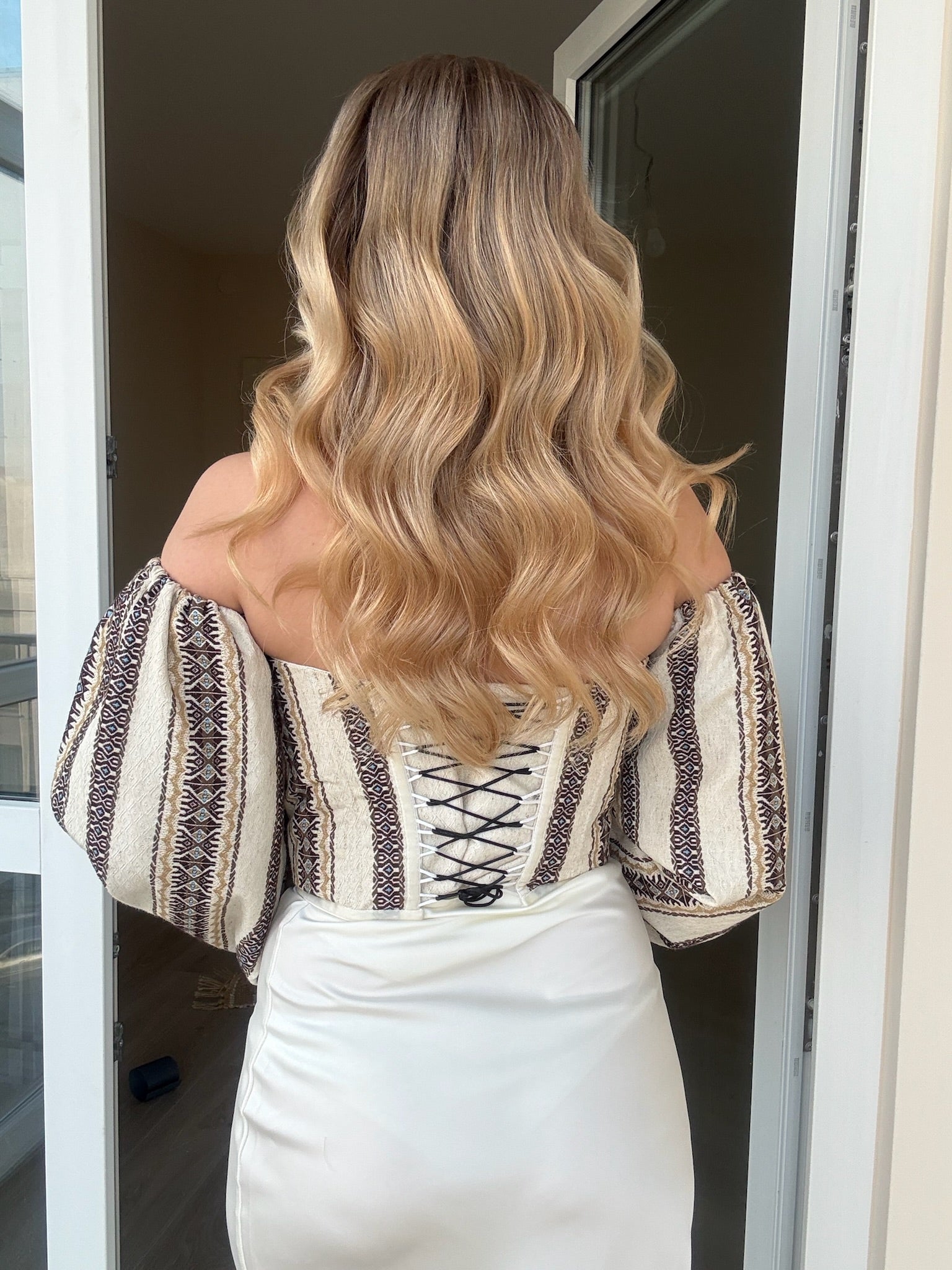 Vesna Embroidered Corset Set