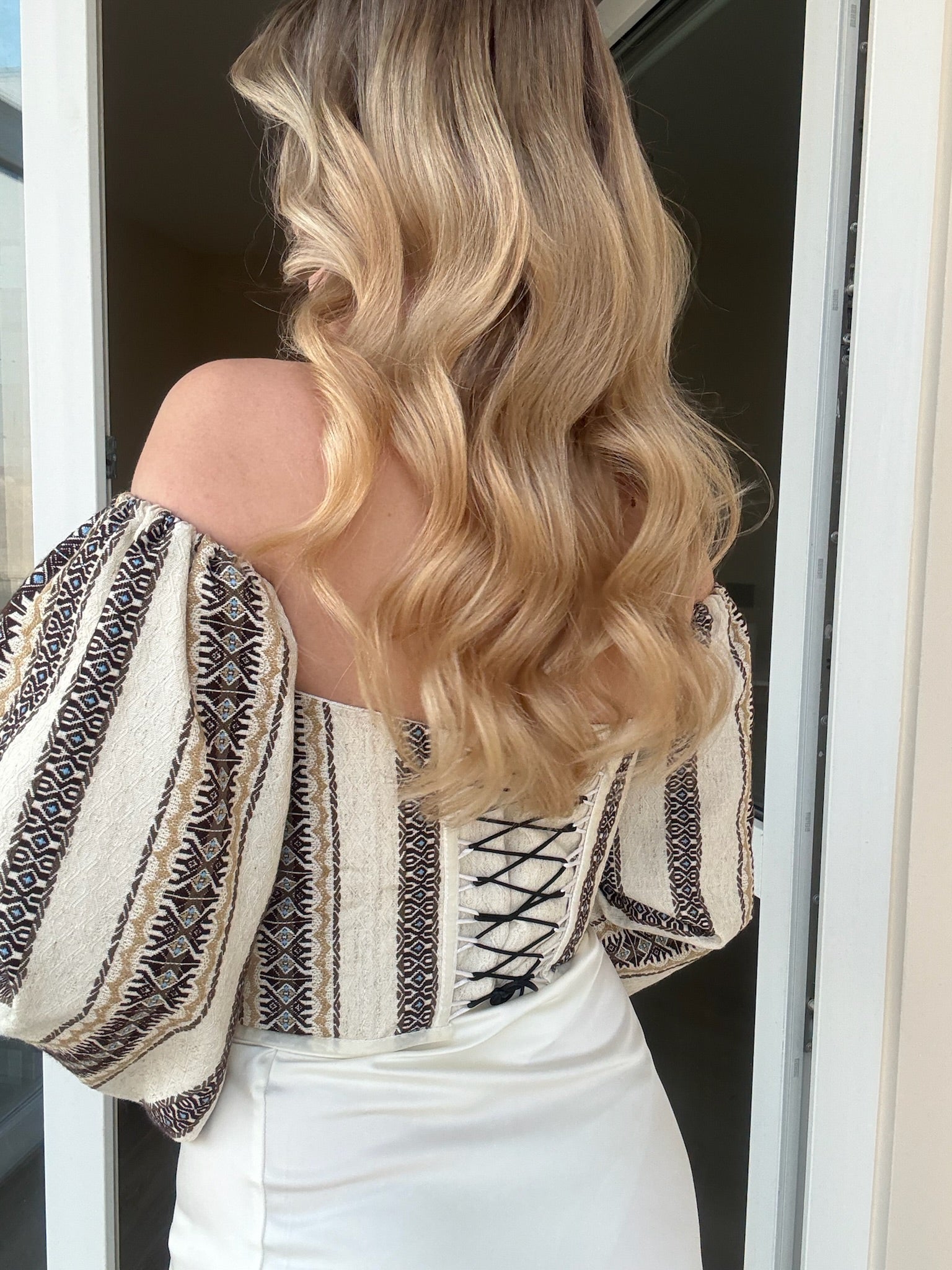 Vesna Embroidered Corset Set