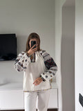 Mavka Macramé-Lace Embroidered Blouse