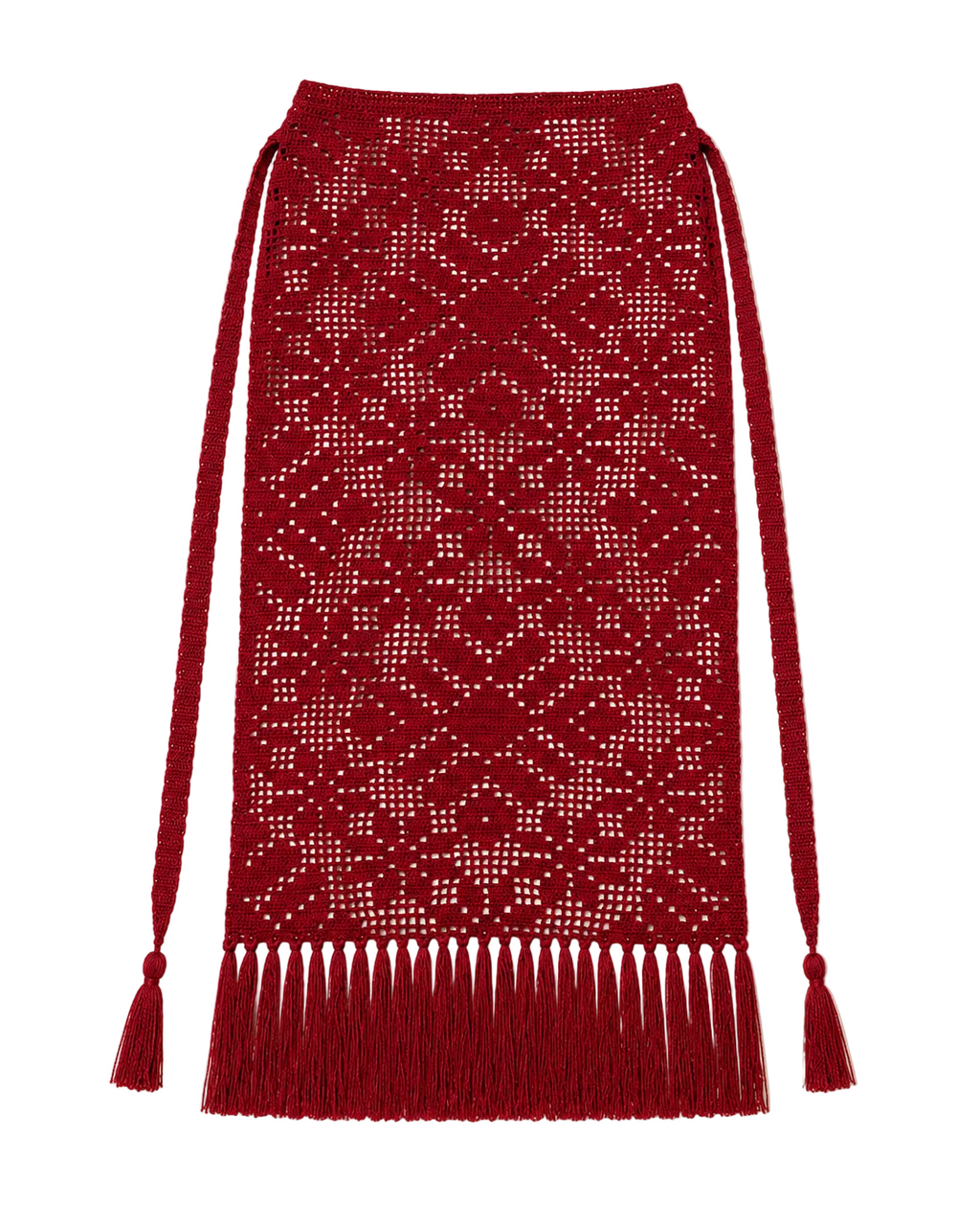 Ukrainian Embroidered Apron - Cotton Folk Layer