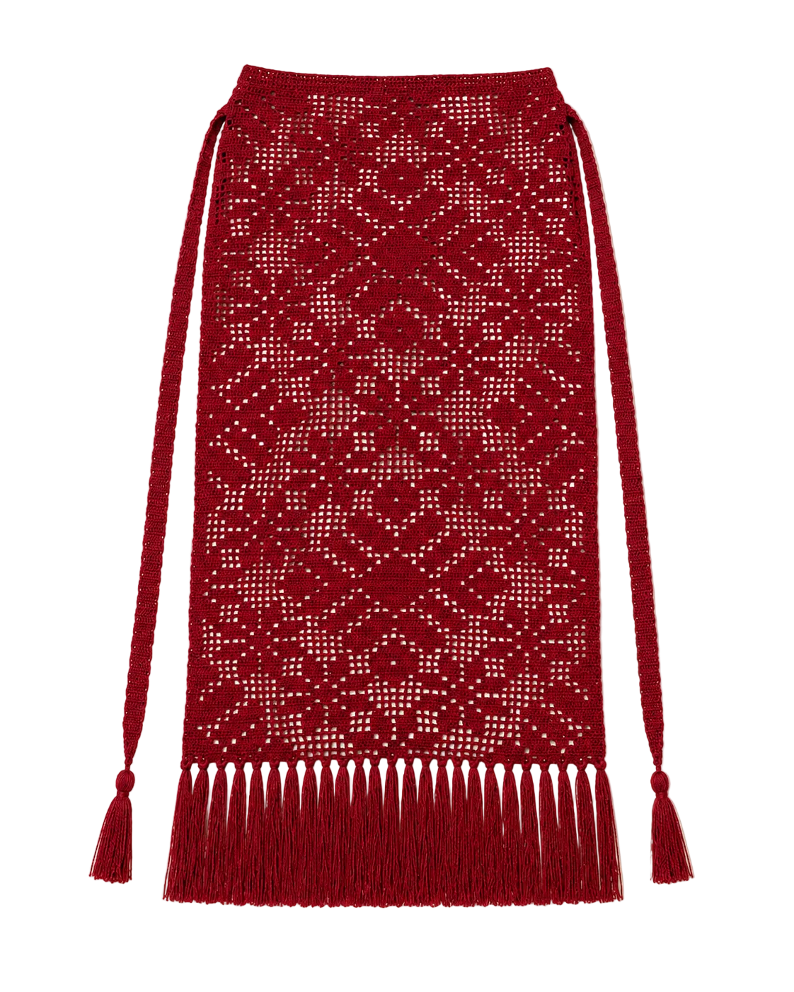 Ukrainian Embroidered Apron - Cotton Folk Layer